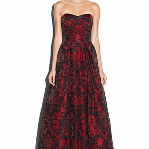 Milly-Red and Black Gown
